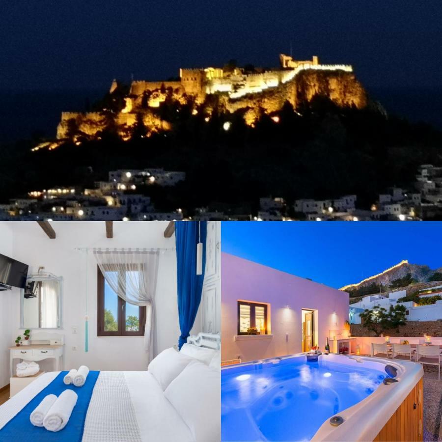 Lindos Diamond Exclusive Villa Exterior photo