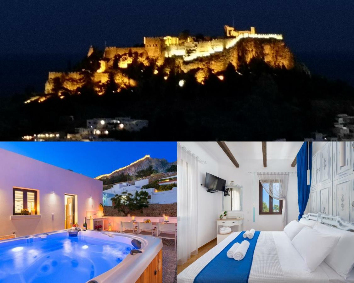 Lindos Diamond Exclusive Villa Exterior photo
